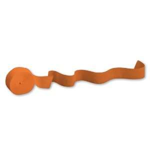 Orange Party Streamers   60 Feet: Health & Personal Care