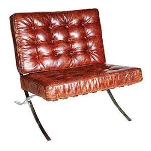  Hugo Occasional Barcelona Chair   Cigar