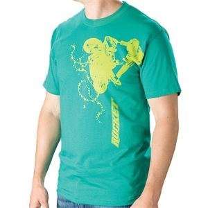  Joe Rocket Stunt T Shirt   Large/Green: Automotive