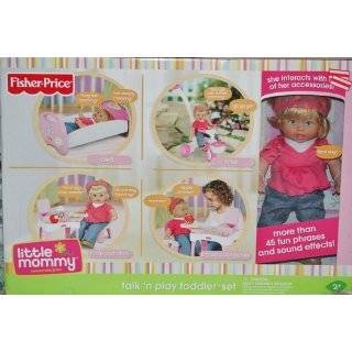 Fisher Price Little Mommy Talk n Play Toddler Set