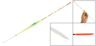Tricolor Plastic Rod 0.43 Dia Fishing Floating Bobber  