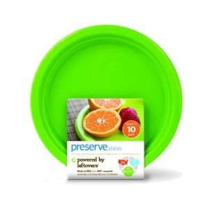  On the Go Plate, Small (7), 10 count, Apple Green. This 