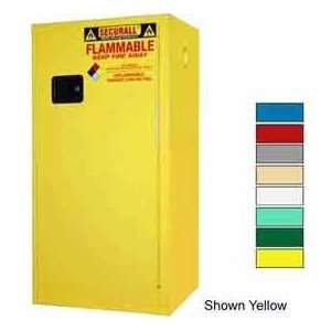  ® 16 Gallon, Manual Close, Flammable Cabinet Blue: Everything Else