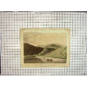    Hand Coloured Print 1813 View Barmouth Dolgelley: Home & Kitchen