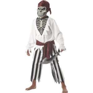  Childs Barnacle Bones Pirate Costume (Size:Large): Toys 
