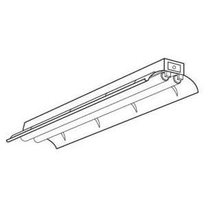 Columbia Lighting 00494   CSR8 232 4EB8LHUNV 8 4L T8 INDUSTRIAL 