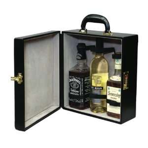  TRAV L BAR® Vinyl 3 Bottle Economy Travel Bar Kitchen 