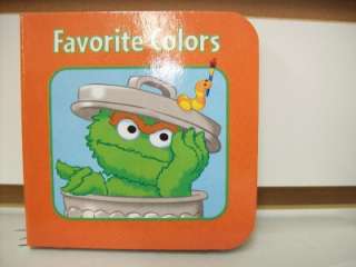 FIRST SESAME STREET LIBRARY 12 BOARD BOOKS  