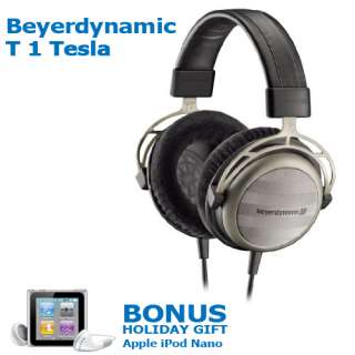 Beyerdynamic T1 Tesla Audiofile Stereo Headphone + Apple iPod nano 8 