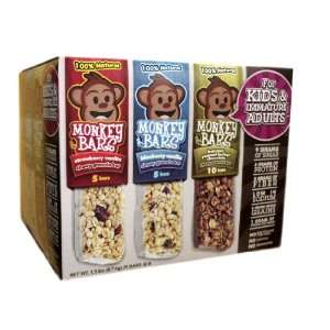 Monkey Bars Granola Bars Variety 20 Pack: Grocery & Gourmet Food