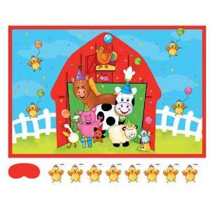  Barnyard Bash Game Pin The Tail (12pks Case)