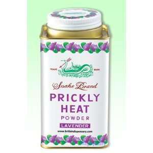  Prickly Heat Powder Snake Brand Cooling Lavender 300 G 