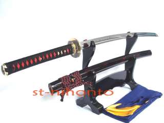   functional japanese katana sword cyclone tsuba sword sharp edge  