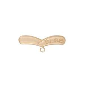  18Kt Yellow Gold BEBE Saftey Pin (38mm X 8mm) Jewelry