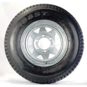 eCustomRim (2) Radial Trailer Tires & Rims ST225/75R15 225/75 15 15 6 