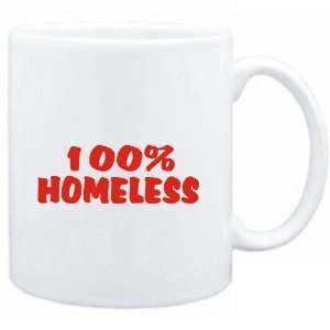  Mug White  100% homeless  Adjetives