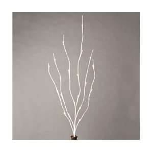 : Gerson 36868 39 Inch Battery Operated White Wrapped Lighted Branch 