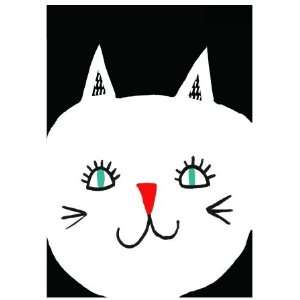  Becky Baur Cat Greeting Card: Home & Kitchen