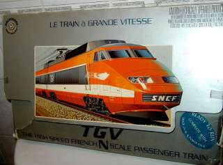   Speed French TGV Passenger Train Set N Gauge~VTG France~EX~NR  