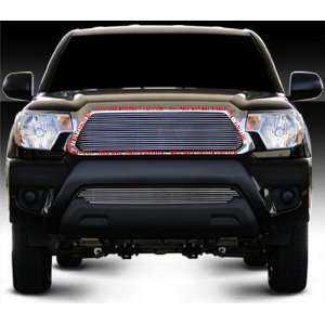   TOYOTA TACOMA FULL FACE CHROME BILLET UPPER GRILLE GRILL: Automotive