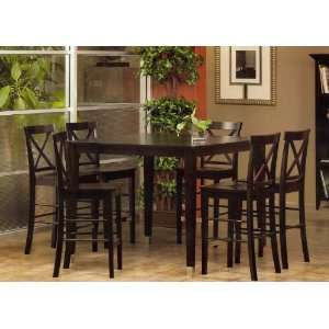   Furniture Bayview   173 01   Solid Wood Pub Table: Home & Kitchen