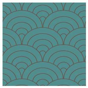 allen + roth Peacock Modern Spiral Wallpaper LW1340868:  
