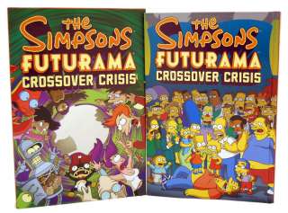 The Simpsons Futurama Crossover Crisis Book Matt Groeni  