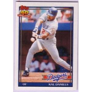  1991 Topps Baseball Los Angeles Dodgers Team Set: Sports 