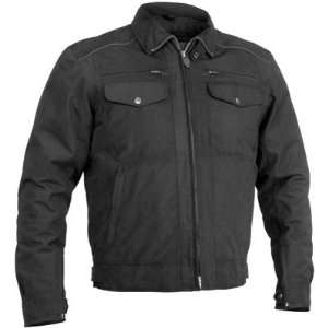  River Road Laughlin Motorcycle Jacket Large (42) Black 