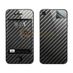  Touch Skin Vinyl Decal Cover Carbon Fiber Image for Apple 