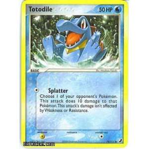  Totodile (Pokemon   EX Unseen Forces   Totodile #078 Mint 