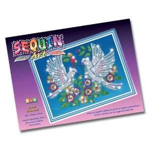  Sequin Art and Beads Doves [Toy] Toys & Games