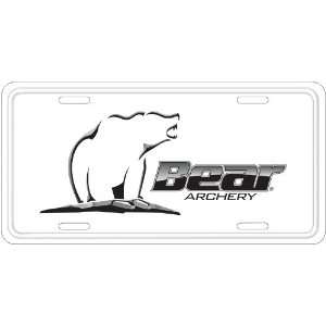  Bear Archery Logo License Plate: Sports & Outdoors