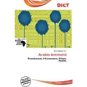  Arabis lemmonii (9786138487920) Knútr Benoit Books