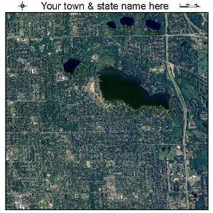  Aerial Photography Map of East Grand Rapids, Michigan 2010 