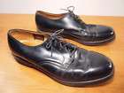 1970s Vtg THOROGOOD Leather Uniform Work Shoes 12 B