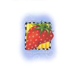    Berry Birthday, Note Card by Alicia Tormey, 5x7: Home & Kitchen