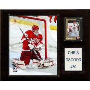  NHL Chris Osgood Detroit Red Wings Player Plaque
