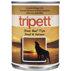   Beef Tripe, Duck, & Salmon for Dogs (12/13 oz Cans)