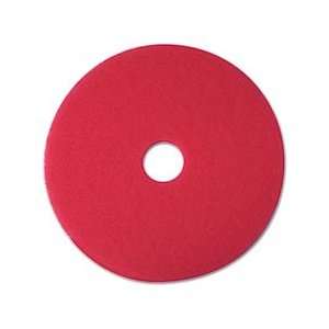  Buffer Floor Pad 5100, 12, Red, 5 Pads/Carton