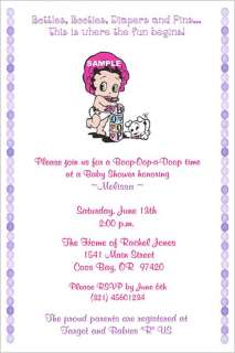 Baby Betty Boop Baby Shower Invitations Supplies Favors  