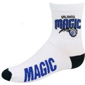   NBA Orlando Magic Youth White Team Logo Crew Socks: Sports & Outdoors