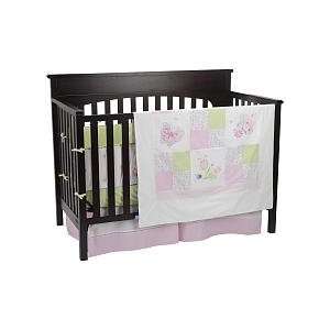   Living Textiles Baby 4 Piece Crib Bedding Set (Bella Butterfly): Baby