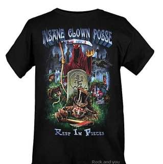Insane Clown Posse RIP horror hip hop T Shirt 3XL NWT!!!  