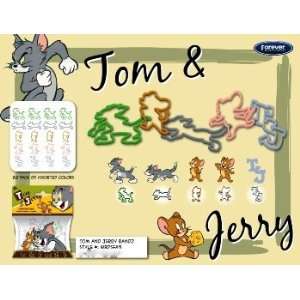  Tom & Jerry Bandz Silly Kids Rubber Bands 20PK: Toys 
