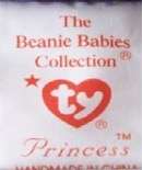 Princess Diana Beanie Baby Bear 2nd Ed #2 1997 PE China MWMT True 