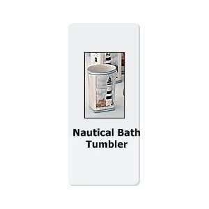   : Nautical Bath   Ceramic Lighthouse Bathroom Tumbler: Home & Kitchen