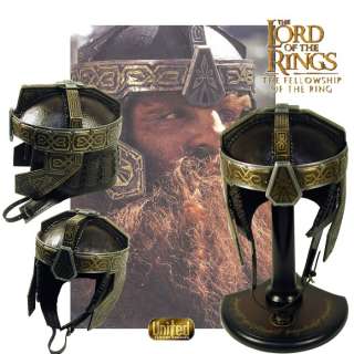 UC1384 Helm of Gimli LOTR Lord of The Rings  Serial #4  