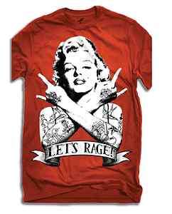 Lets Rage Clothing   Marilyn Monroe  