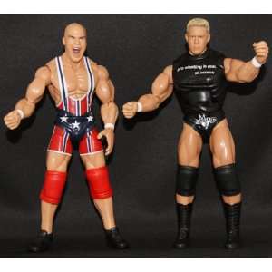   CROSS THE LINE 3 TNA TOY WRESTLING ACTION FIGURE 2 PACK Toys & Games